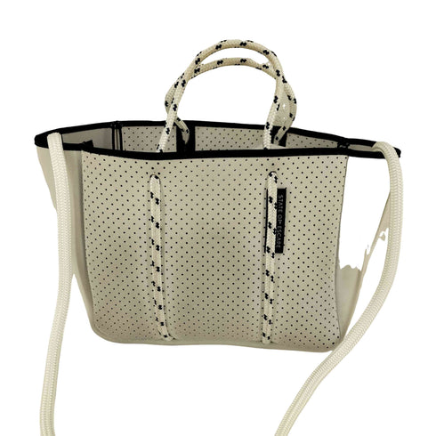 ステイトオブエスケープ STATE OF ESCAPE Petite Escape tote White レディース