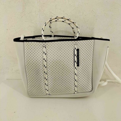 ステイトオブエスケープ STATE OF ESCAPE Petite Escape tote White レディース