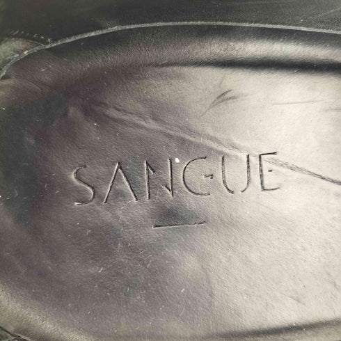 SANGUE イタリア製 スエード タッセルローファー メンズ EUR:39