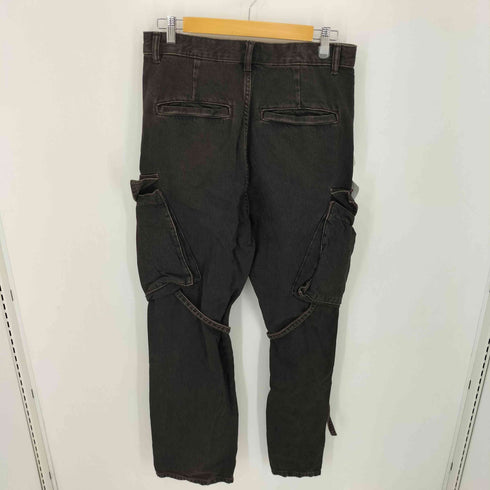 ザラ ZARA TOPSTITCHED CARGO JEANS カーゴデニムパンツ メンズ 40