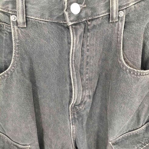 ザラ ZARA TOPSTITCHED CARGO JEANS カーゴデニムパンツ メンズ 40