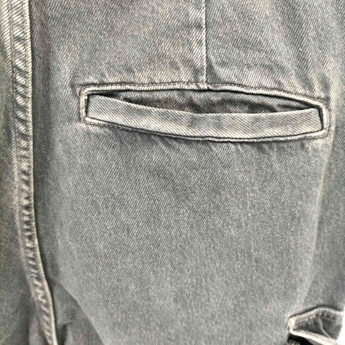ザラ ZARA TOPSTITCHED CARGO JEANS カーゴデニムパンツ メンズ 40