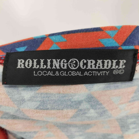 ローリングクレイドル Rolling Cradle 総柄プリントTシャツ メンズ