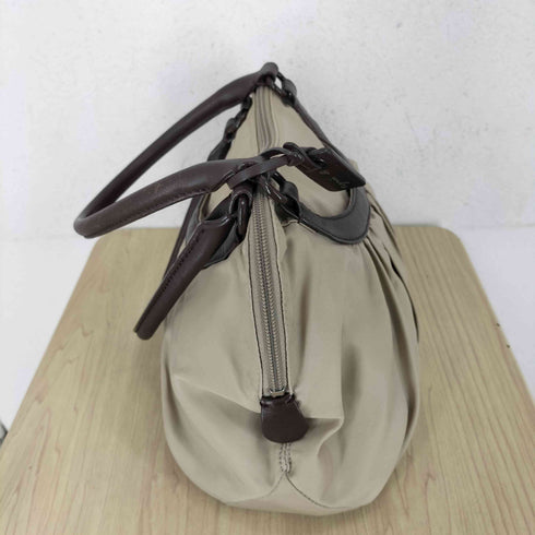 アニエスベー agnes b. ナイロン×レザー ワンショルダーバッグ レディース