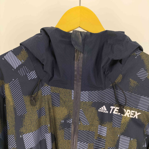 アディダス adidas TERREX Chaqueta Resort Two-Layer Insulated 総柄 マウンテンパーカー メンズ XO