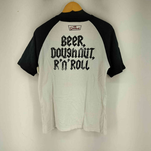 両面プリント S/S ラグランTシャツ メンズ import:L