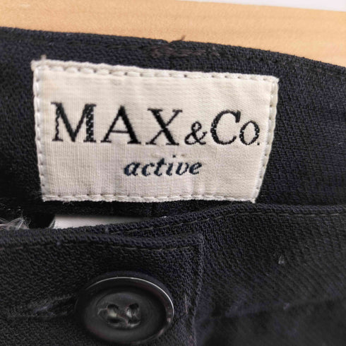 マックスアンドコー MAX & CO. 2タックレーヨンスラックス レディース 38