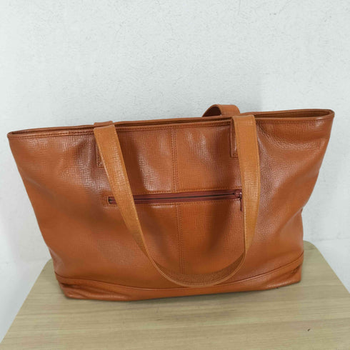 カルヴェン CARVEN 70S^ 編み込みデザインレザトートバッグ レディース