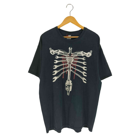 auto can non フロントプリントTシャツ メンズ import:XL