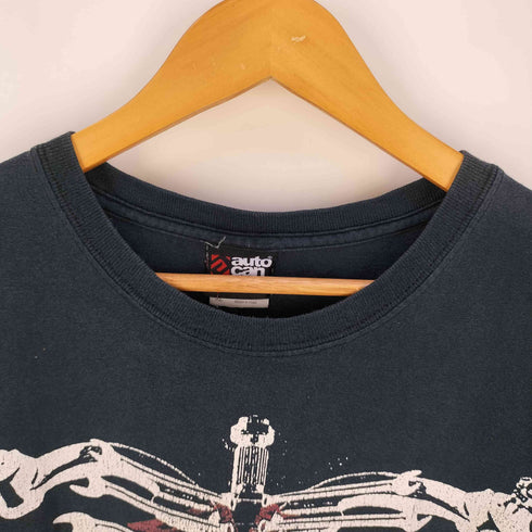 auto can non フロントプリントTシャツ メンズ import:XL