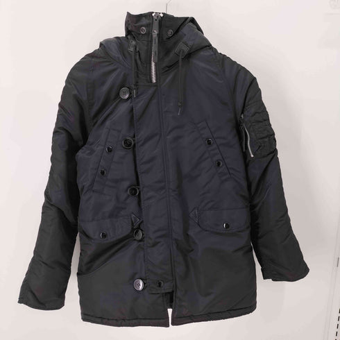 アルファインダストリーズ ALPHA INDUSTRIES ナイロンモッズコート メンズ JPN:M