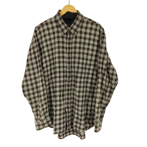 ジェイクルー J.CREW BD L/S コットンネルシャツ メンズ import:L