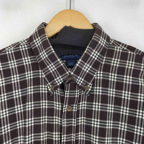 ジェイクルー J.CREW BD L/S コットンネルシャツ メンズ import:L