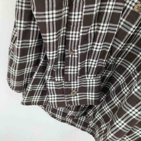 ジェイクルー J.CREW BD L/S コットンネルシャツ メンズ import:L