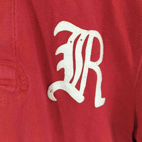ラグビーラルフローレン Rugby Ralph Lauren フロントワッペン S/S ポロシャツ メンズ import:L