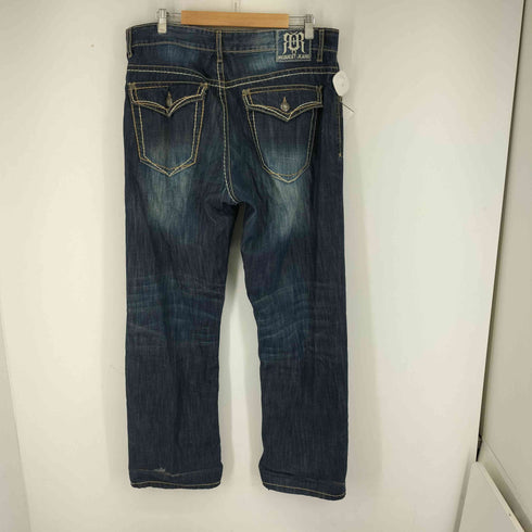 REQUEST JEANS ステッチ加工 デニムパンツ Y2K メンズ 36×32