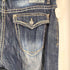 REQUEST JEANS ステッチ加工 デニムパンツ Y2K メンズ 36×32