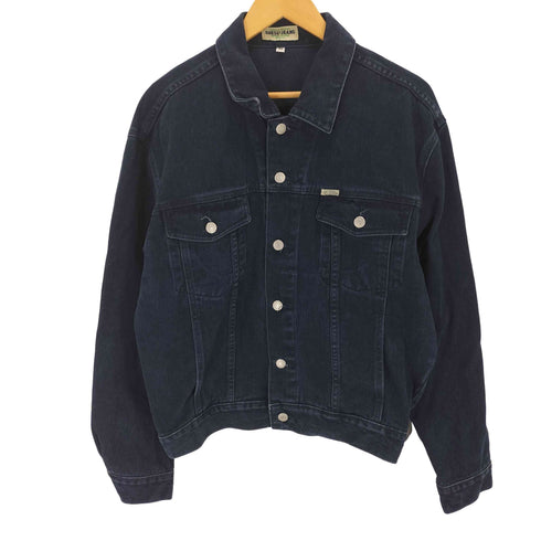 ゲスジーンズ GUESS JEANS USA製 製品染めデニムジャケット メンズ JPN:M