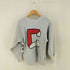 チャンピオン Champion 90S USA製 REVERSE WEAVE CORTLAND COLLEGE 両面プリント スウェット トレーナー メンズ import:M
