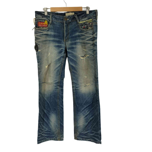 ROLITA JEANS 刺繍デザインデニムパンツ メンズ JPN:XL