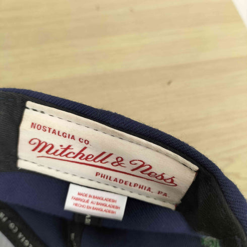 ミッチェルアンドネス mitchell&ness チームロゴ刺繍キャップ メンズ FREE