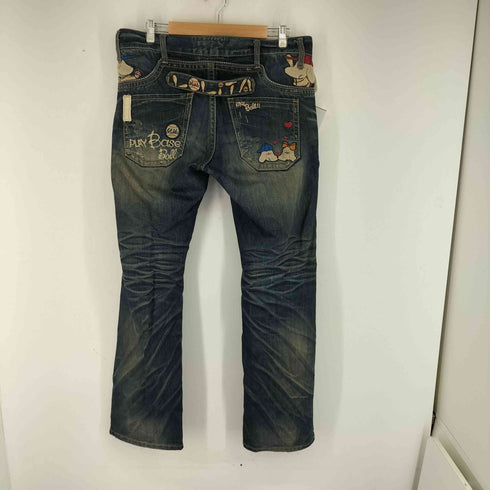 ROLITA JEANS 刺繍デザインデニムパンツ メンズ 30