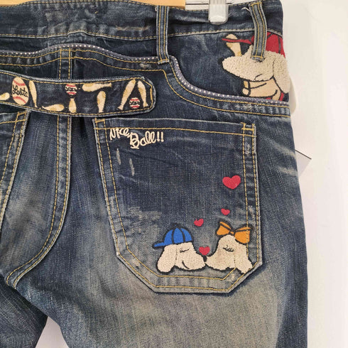 ROLITA JEANS 刺繍デザインデニムパンツ メンズ 30