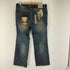 ROLITA JEANS 刺繍デザインデニムパンツ メンズ XXL