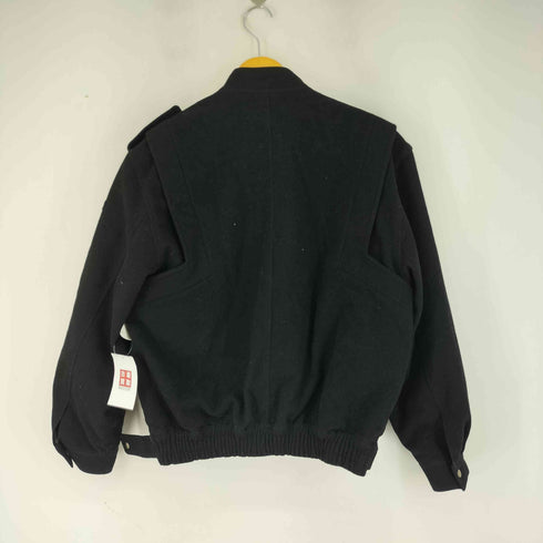 BLACK PIA 90S ウール スタンドジップアップブルゾン メンズ