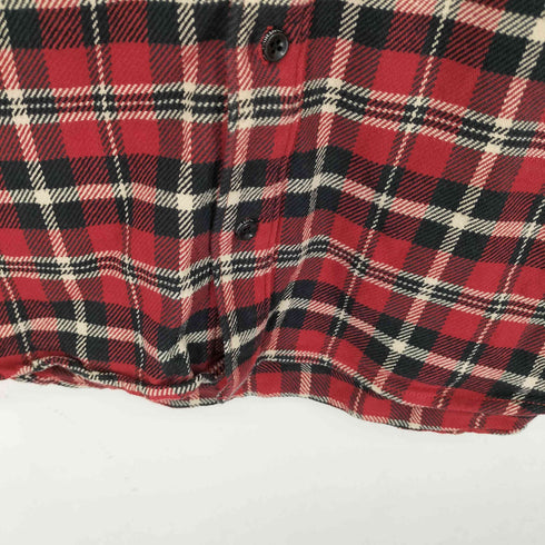 L/S コットンネルシャツ メンズ 3L