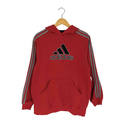 アディダス adidas 00s ロゴ刺繍 プルオーバーパーカー メンズ JP:170