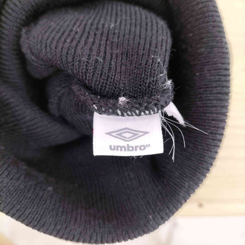 アンブロ UMBRO ロゴ刺繍ニットキャップ メンズ FREE