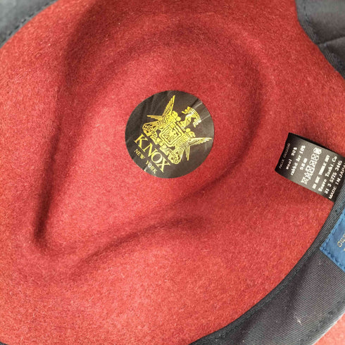 ノックスニューヨーク KNOX NEW YORK MADE IN JAPAN ラビットファー混ウールハット メンズ 58cm