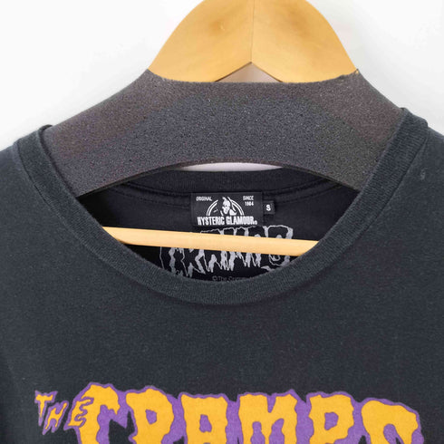 ヒステリックグラマー HYSTERIC GLAMOUR THE CRAMPS HUNGRY プリント Tシャツ クランプス メンズ import:S