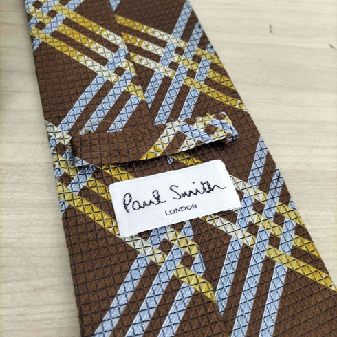 ポールスミス Paul Smith チェック柄ネクタイ メンズ