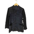 トリココムデギャルソン tricot COMME des GARCONS AD1996 96AW レーヨン×ウール 切替総柄ジャケット レディース
