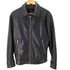 ザラ ZARA レザージップアップブルゾン メンズ import:M