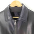 ザラ ZARA レザージップアップブルゾン メンズ import:M