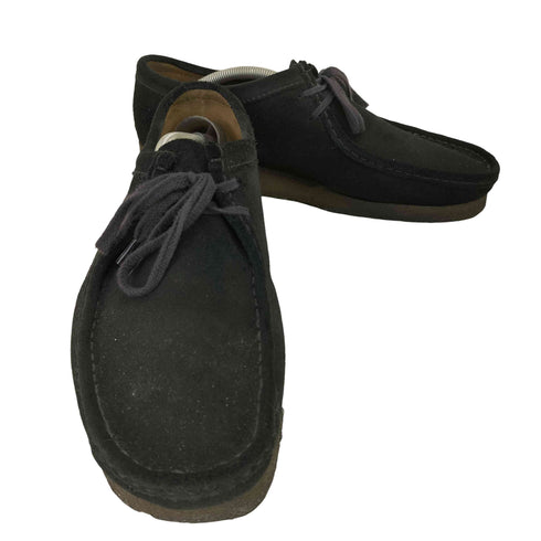 クラークスオリジナルズ Clarks ORIGINALS wallabee low suede black メンズ JPN:27.5