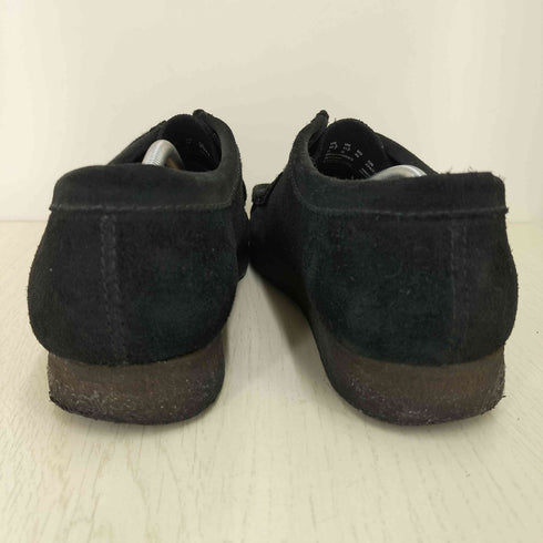 クラークスオリジナルズ Clarks ORIGINALS wallabee low suede black メンズ JPN:27.5