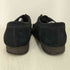 クラークスオリジナルズ Clarks ORIGINALS wallabee low suede black メンズ JPN:27.5