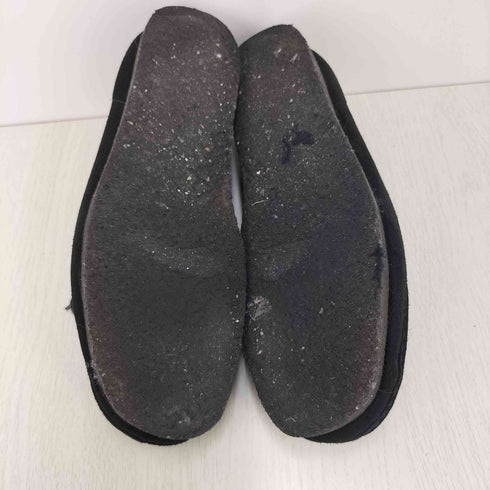 クラークスオリジナルズ Clarks ORIGINALS wallabee low suede black メンズ JPN:27.5