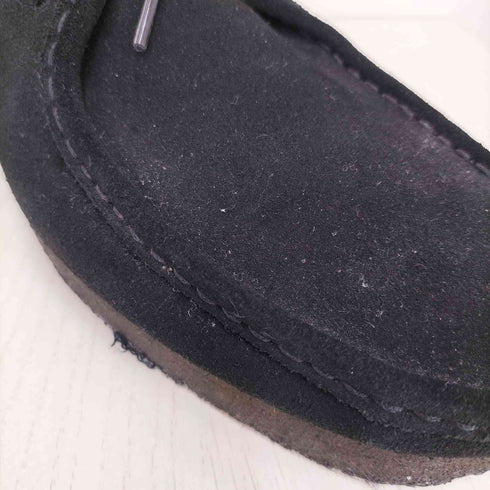 クラークスオリジナルズ Clarks ORIGINALS wallabee low suede black メンズ JPN:27.5