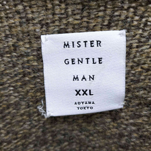 ミスタージェントルマン MR.GENTLEMAN Crew Neck Knit メンズ import:XXL
