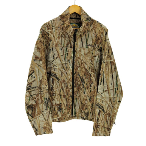 カベラス Cabelas BACK WATERS カモ フリース ドローコード メンズ 2XL