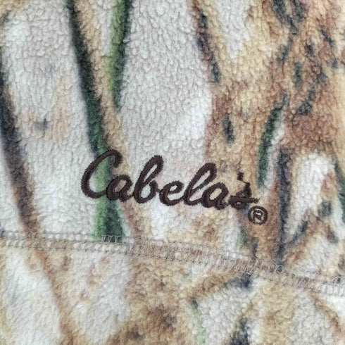 カベラス Cabelas BACK WATERS カモ フリース ドローコード メンズ 2XL
