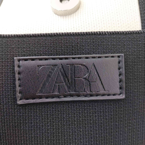ザラ ZARA ファブリックトートバッグ レディース M