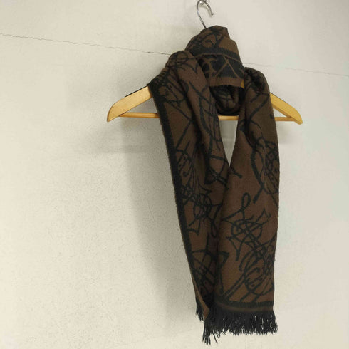 ヴィヴィアンウエストウッド Vivienne Westwood オーブ総柄マフラー メンズ