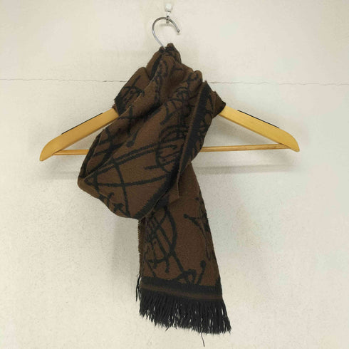 ヴィヴィアンウエストウッド Vivienne Westwood オーブ総柄マフラー メンズ