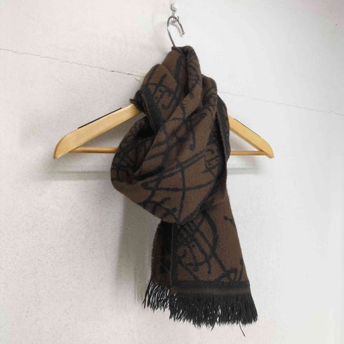 ヴィヴィアンウエストウッド Vivienne Westwood オーブ総柄マフラー メンズ
